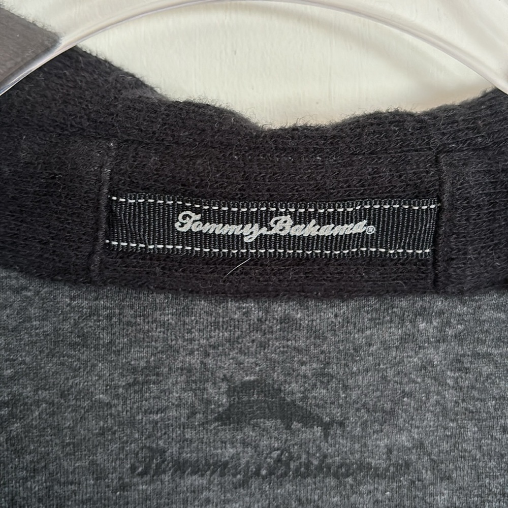 Tommy Bahama - Men's Black Shirt Jacket - Picture 6 of 8